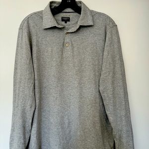 Faherty long sleeve polo
